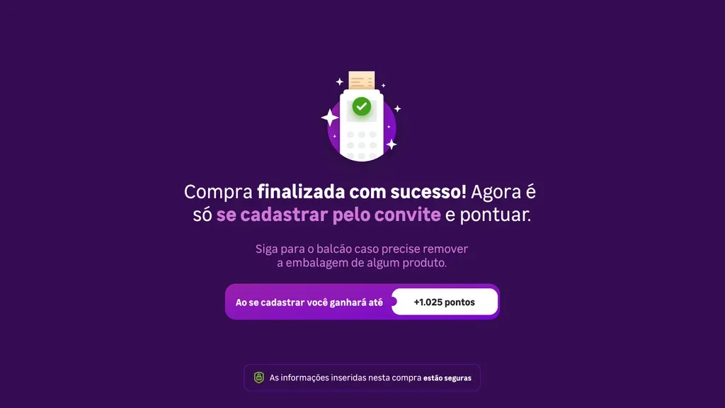 Integração com o programa de fidelidade
