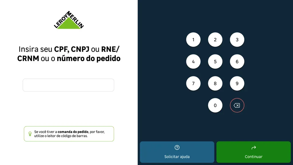 Etapa de identificação